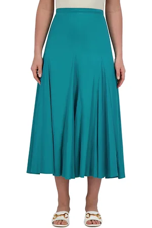 Point Linen Gore Skirt