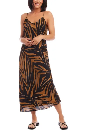 Karen Kane Bias Cut Midi Dress