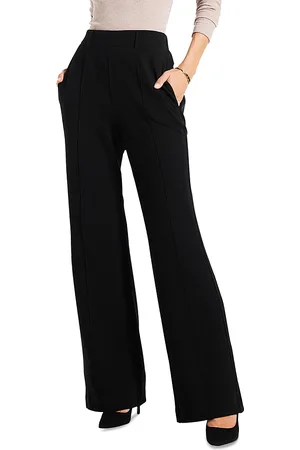 NIC+ZOE Wide Leg Pleated Knit Pants