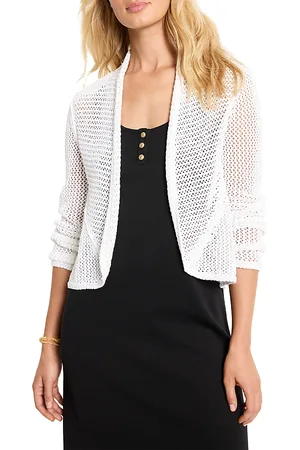 NIC+ZOE Mesh Cocoon Cardigan
