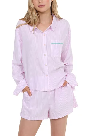Honeydew Awaken Long Sleeve Shortie Pajama Set