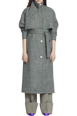 Lanvin Wool Trench Coat