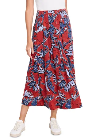NIC+ZOE Autumn Leaves Midi Skirt