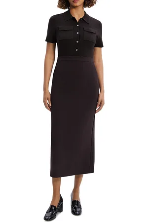 THEORY Knit Shirtdress
