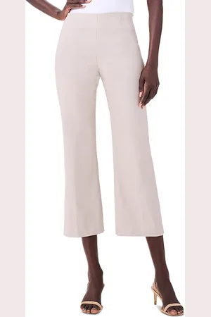 NIC+ZOE Polished Wonderstretch Cropped Wide Leg Pants