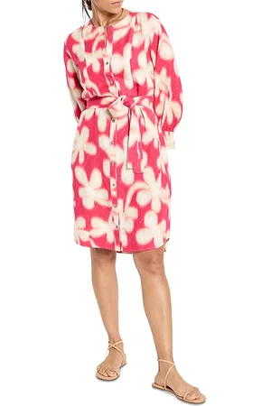 NIC+ZOE Nic + Zoe Glowing Flower Blouse Dress