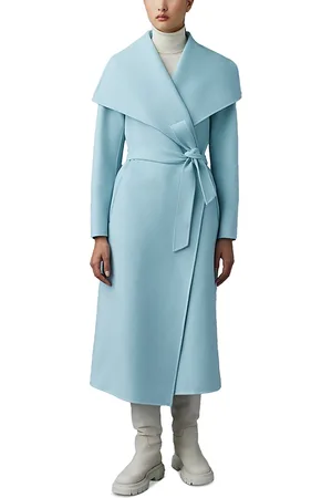 Mackage Mai Lightweight Wrap Wool Coat