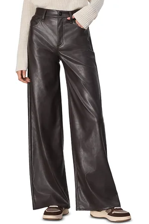 RAG&BONE Sofie Faux Leather Wide Leg Pants