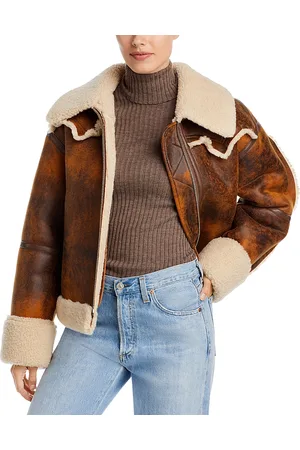 Stand Studio Lessie Faux Shearling Jacket