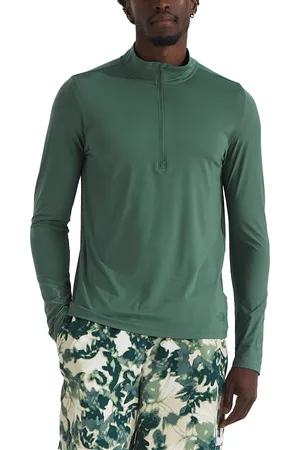 The North Face Dune Sky Regular Fit Quarter Zip Long Sleeve Tee