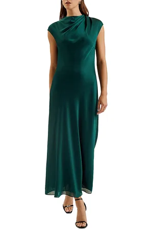 Ted Baker Rimini Draped Neck Midi Dress