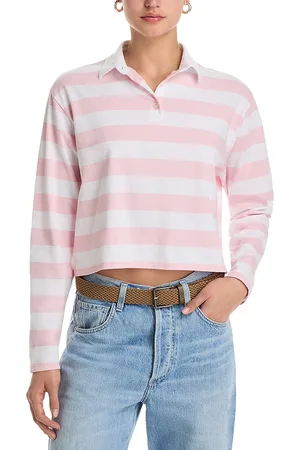 KULE The Lexie Cropped Rugby Shirt