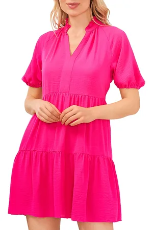 CE&CE Tiered Ruffle Neck Dress