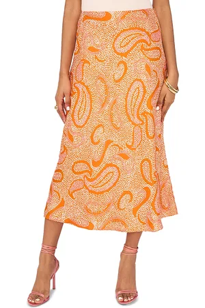 1. STATE Printed Midi Skirt