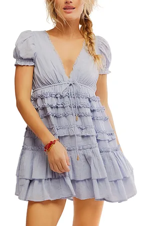 Free People Darcy Ruffle Mini Dress