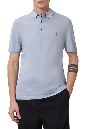 AllSaints Mode Merino Wool Polo Shirt