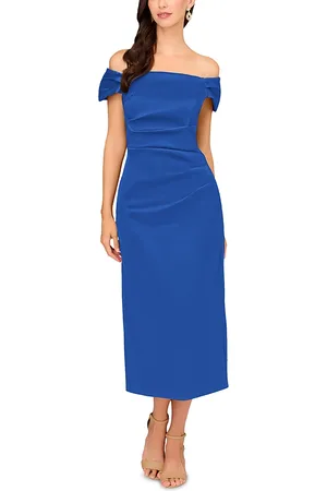 Aidan Mattox Off The Shoulder Sheath Dress
