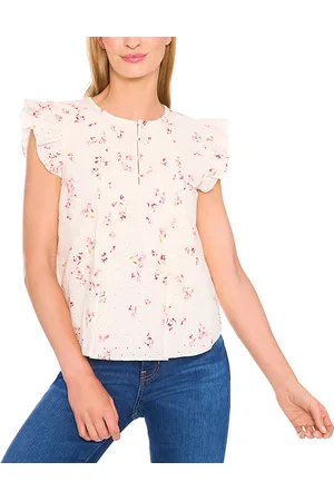 CE&CE Pin Tuck Ruffle Top