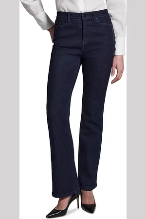 NIC+ZOE Ribbon Trim Breakaway High Rise Bootcut Jeans in
