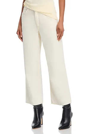 RAG&BONE Featherweight Andi High Rise Wide Leg Jeans in