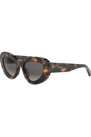 Céline Havana 3 Dots Cat Eye Sunglasses, 52mm