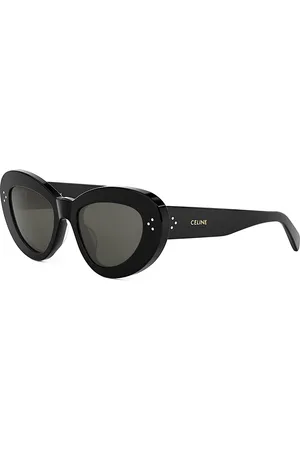 Céline Havana 3 Dots Cat Eye Sunglasses, 52mm