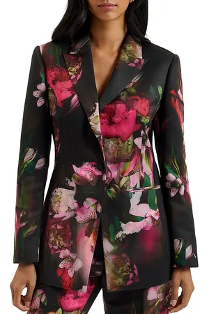 Ted Baker Okuni Floral Print Blazer
