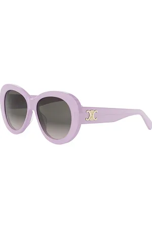 Céline Triomphe Black Butterfly Sunglasses, 55mm