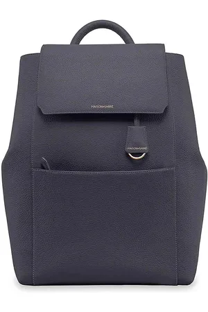 Maison De Sabre Large Leather Soft Backpack