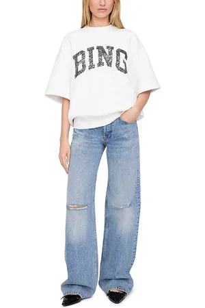ANINE BING Jay Logo Sweatshirt
