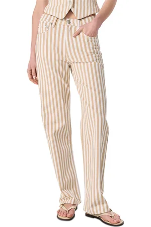 RAG&BONE Shea High Rise Relaxed Straight Jeans in