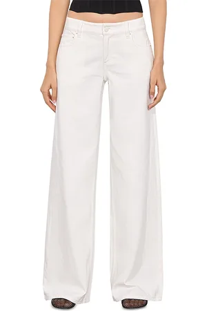ALICE+OLIVIA Amazing Low Rise Baggy Jeans in