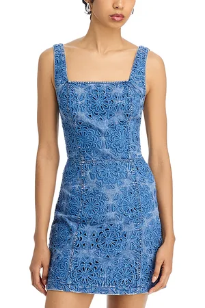 ALICE+OLIVIA Maryann Floral Cutout Dress
