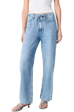 RAG&BONE Ultra Featherweight Phoebe Drawstring Jeans in in Tildn