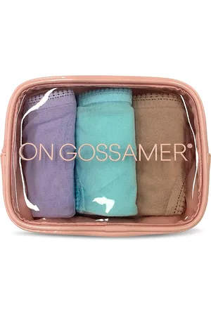 On Gossamer Mesh Bikinis, Set of 3