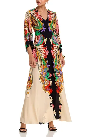 Etro Kimono Sleeve Gown
