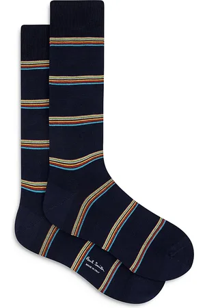 Paul Smith Signature Block Stripe Crew Socks