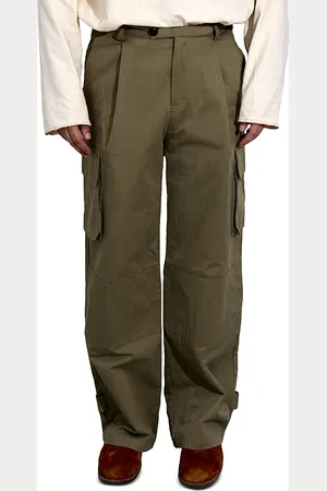 Found Hava Pleated Cargo Trousers