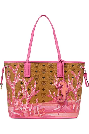 MCM Liz Coral Mountain Tote