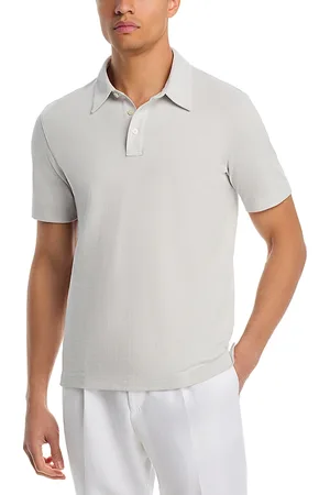 THEORY Polo in Textured Tee