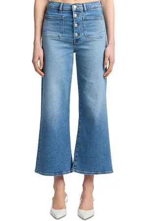7 for all Mankind Ultra High Rise Cropped Flare Jeans in