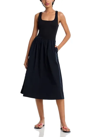 Spanx Mixed Media Tank Midi Dress