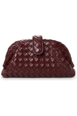 Bottega Veneta Lauren 1980 Teen Intrecciato Leather Clutch