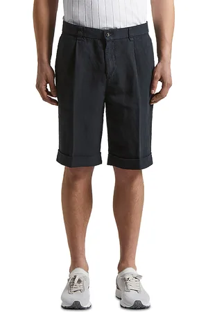PESERICO SIGN Linen Bermuda Shorts