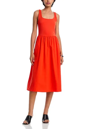 Spanx Mixed Media Tank Midi Dress