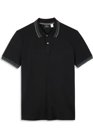 Paul Smith Regular Fit Striped Collar Polo