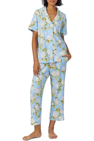 BedHead Short Sleeve Cropped Pajama Set