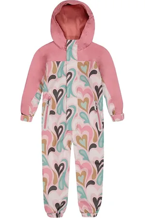 Deux par Deux Unisex Printed Mid-Season One-Piece Outerwear