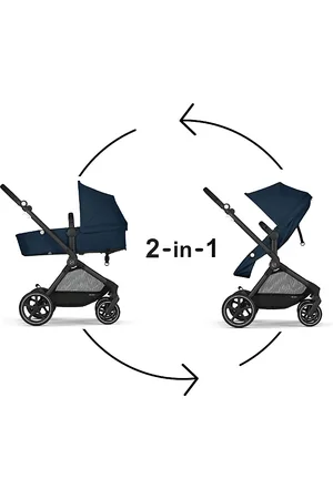 Cybex Eos 5-in-1 Travel System Stroller + Lightweight Aton G Infant Car Seat