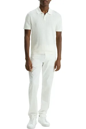 THEORY Short Sleeve Cable Polo